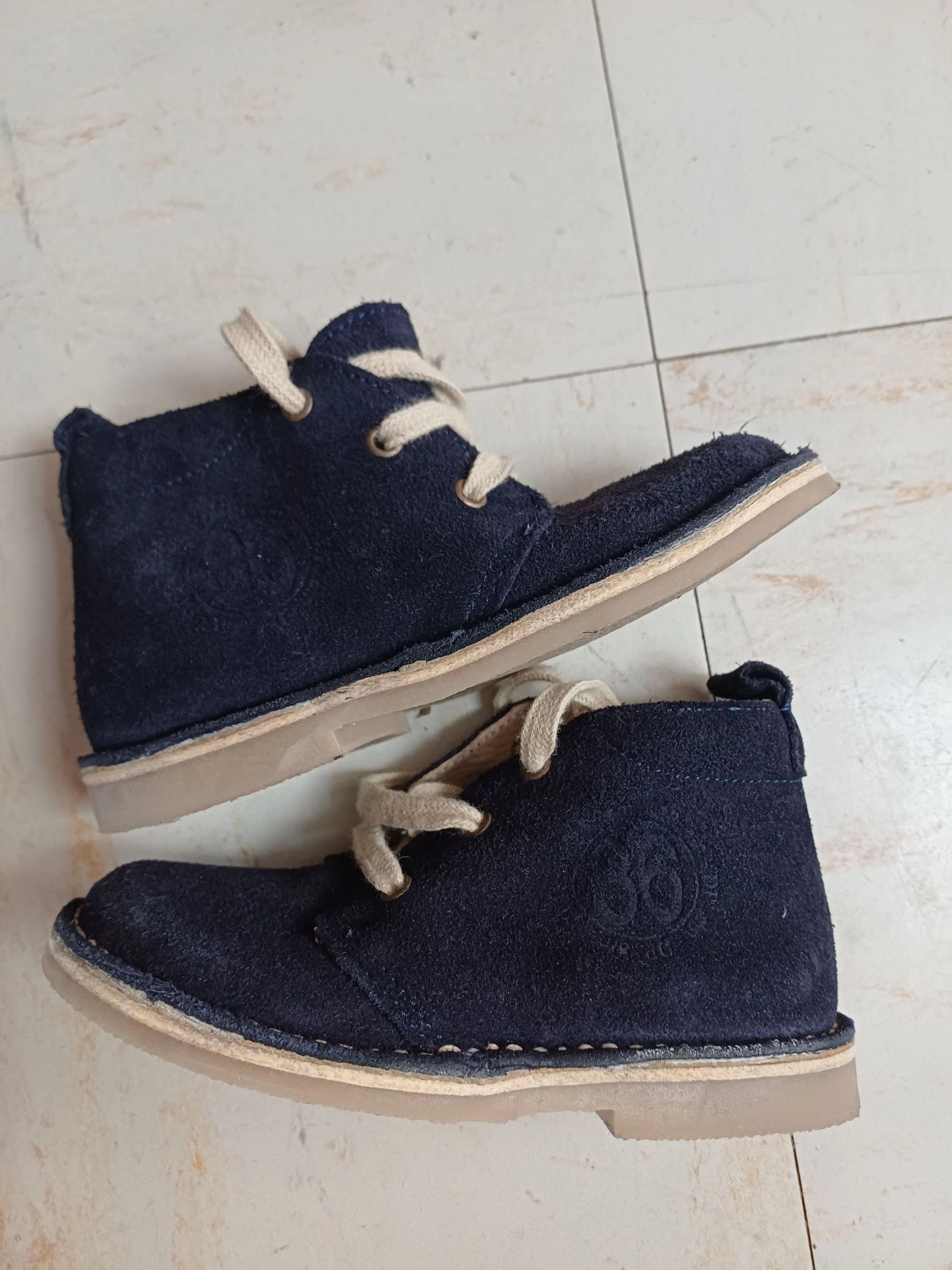 Nice navy blue city shoes for boys size 24 - From the same to the same – photo 2